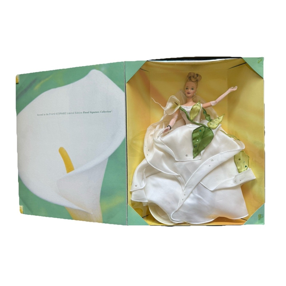 Mattel Barbie Doll FAO Schwarz Limited Edition Floral Signature Collection 1997